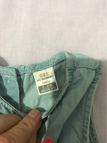6-9 Ay Beden Jean Elbise