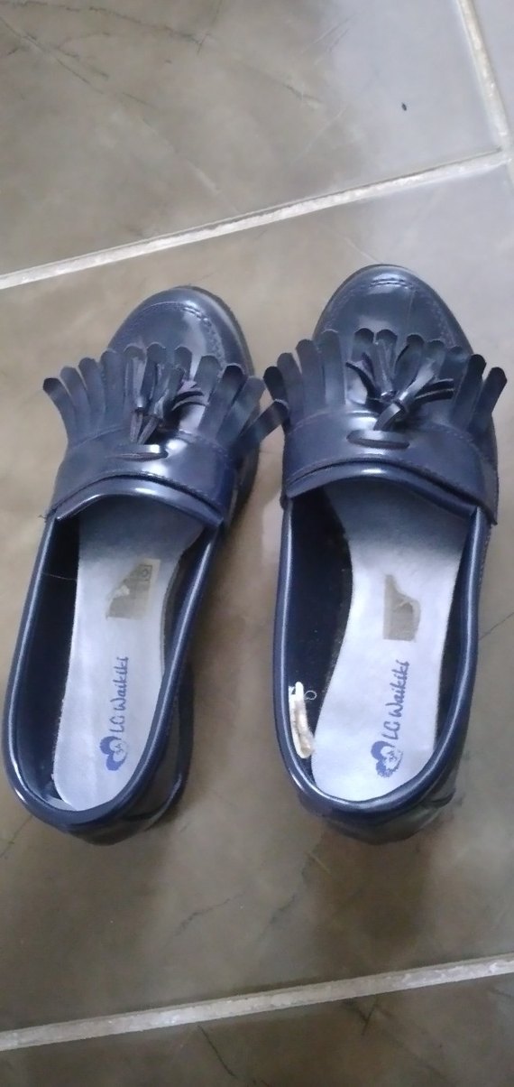 Tokalı Lacivert Kız Loafer Ayakkabı - Görsel 3