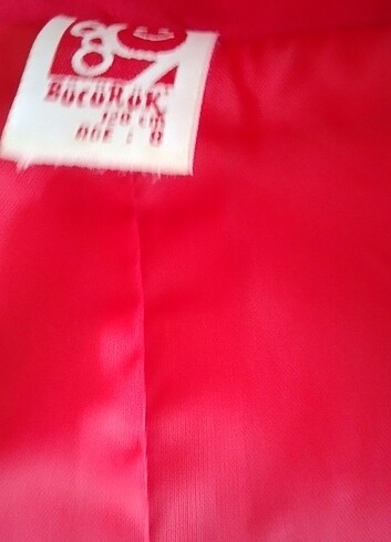 Kırmızı Etek Ceket Takımı  - Görsel 5