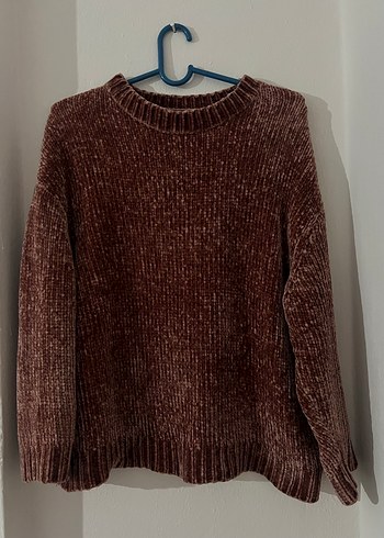 Pull&Bear şönil kumaş kazak - Görsel 5