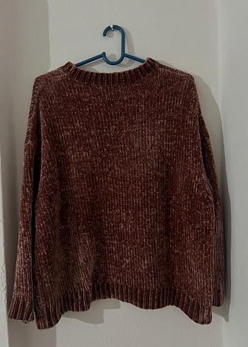 Pull&Bear şönil kumaş kazak - Görsel 4