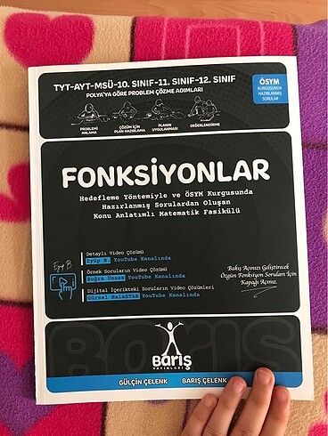 BARIŞ YAYINLARI TYT-AYT FONKSİYONLAR TEST KİTABI