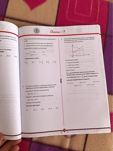 Beden BARIŞ YAYINLARI AYT MATEMATİK KONU DENEMELERİ 19?LU DENEME