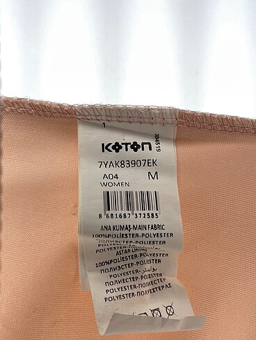 m Beden çeşitli Renk Koton Uzun Elbise %70 İndirimli.