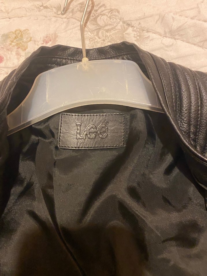 Siyah Erkek Deri Biker Ceket - Görsel 5