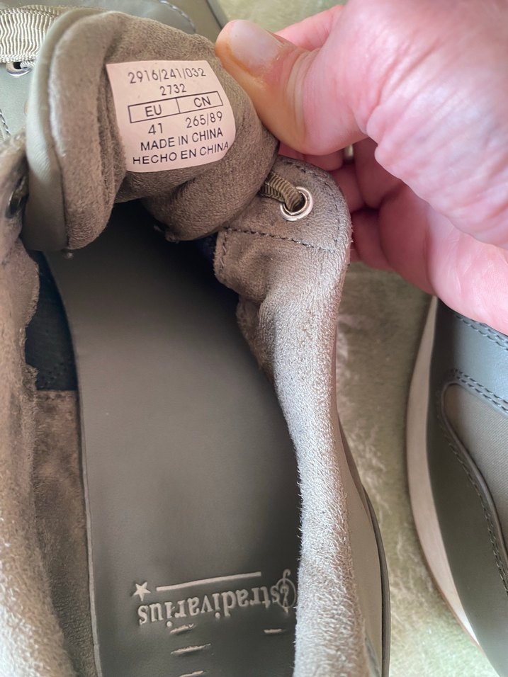 Bej Süet Kadın Spor Ayakkabı Stradivarius - Görsel 4