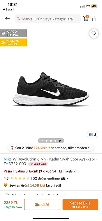 Siyah Nike