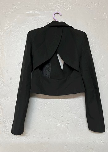 Trendyol & Milla Siyah Düğmeli Kadın Blazer Ceket