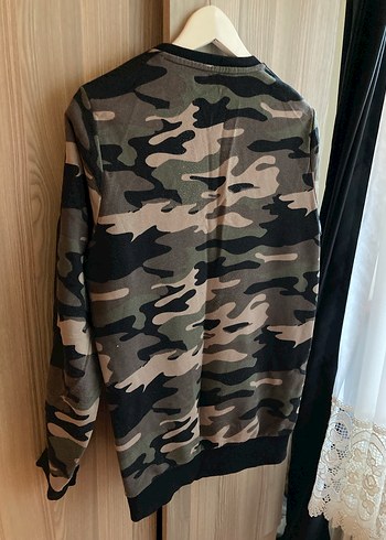 Kamuflaj Desenli Erkek Sweatshirt - Görsel 3