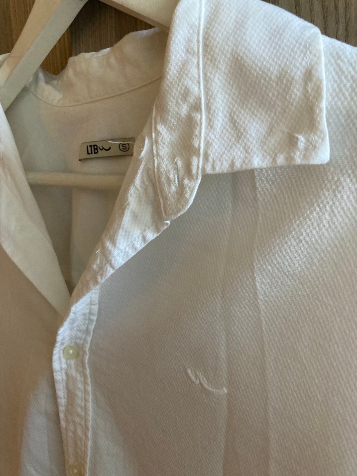 LTB Çizgili Erkek Gömlek  S Beden  Neredeyse Sıfır - Görsel 2