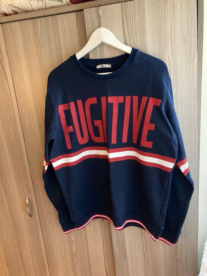 LTB Siyah Erkek Sweatshirt  L Beden  Temiz - Görsel 2