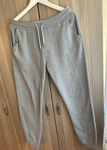 DeFacto Menswear Gri Eşofman Altı  M Beden - Görsel 2