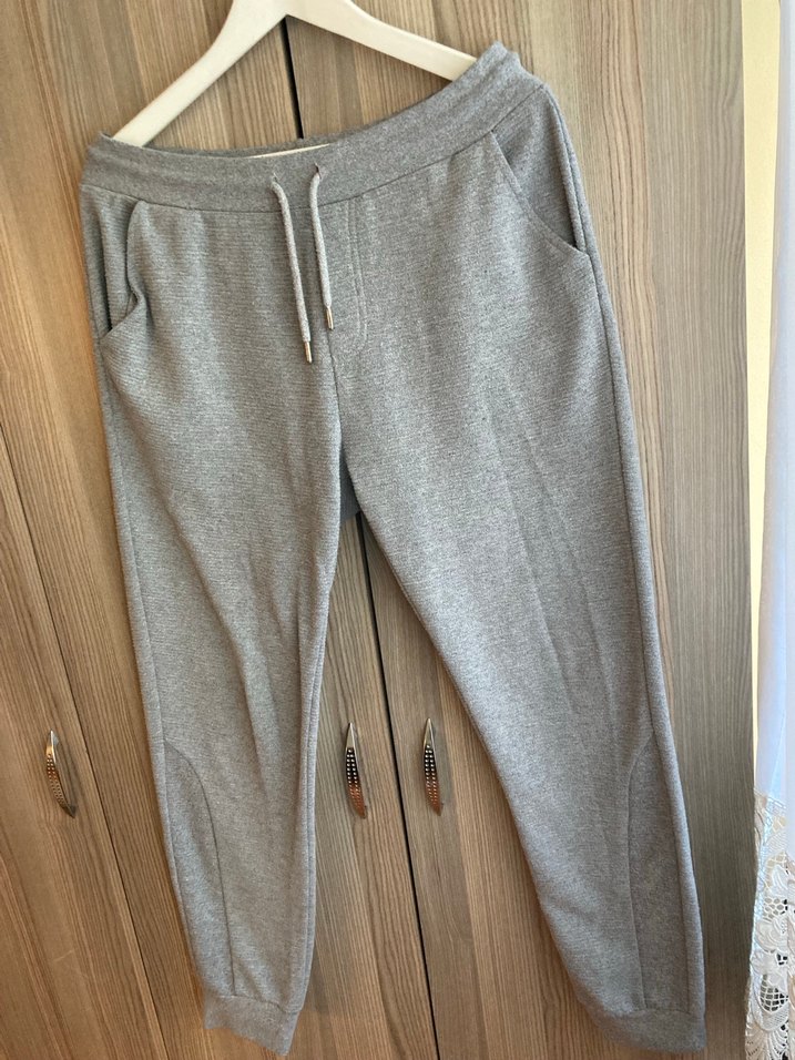 DeFacto Menswear Gri Eşofman Altı  M Beden - Görsel 2