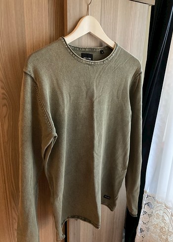 Only & Sons Haki İnce Kazak - M Beden - Görsel 2