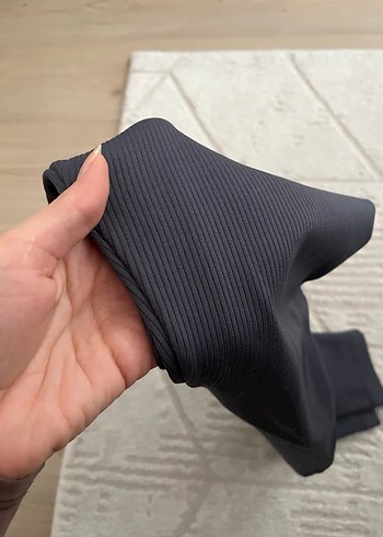 füme Kadın Tayt - Görsel 3