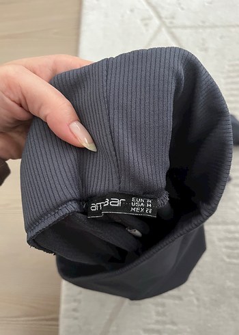 füme Kadın Tayt - Görsel 4