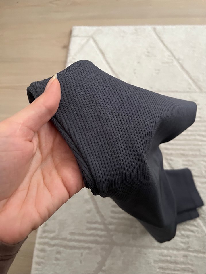 füme Kadın Tayt - Görsel 3