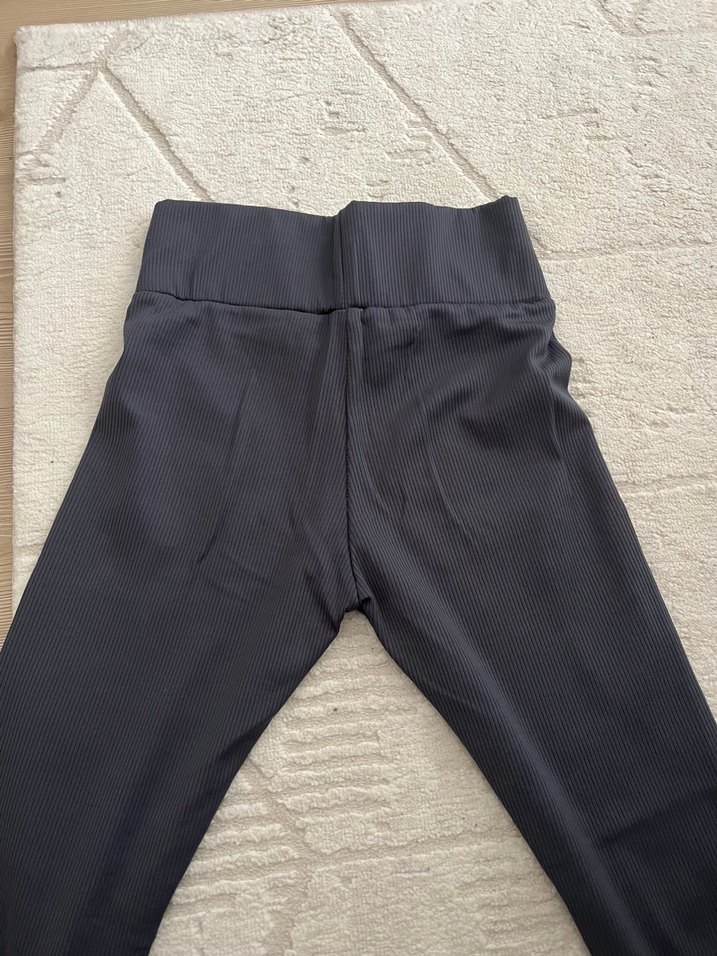 füme Kadın Tayt - Görsel 2