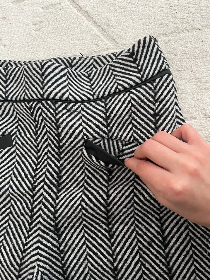 Kadın Gri Zebra Desenli kışlık şort - Görsel 3