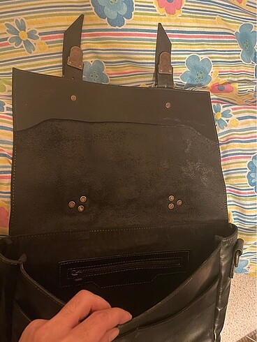 Postacı çanta gerçek deri - Görsel 4