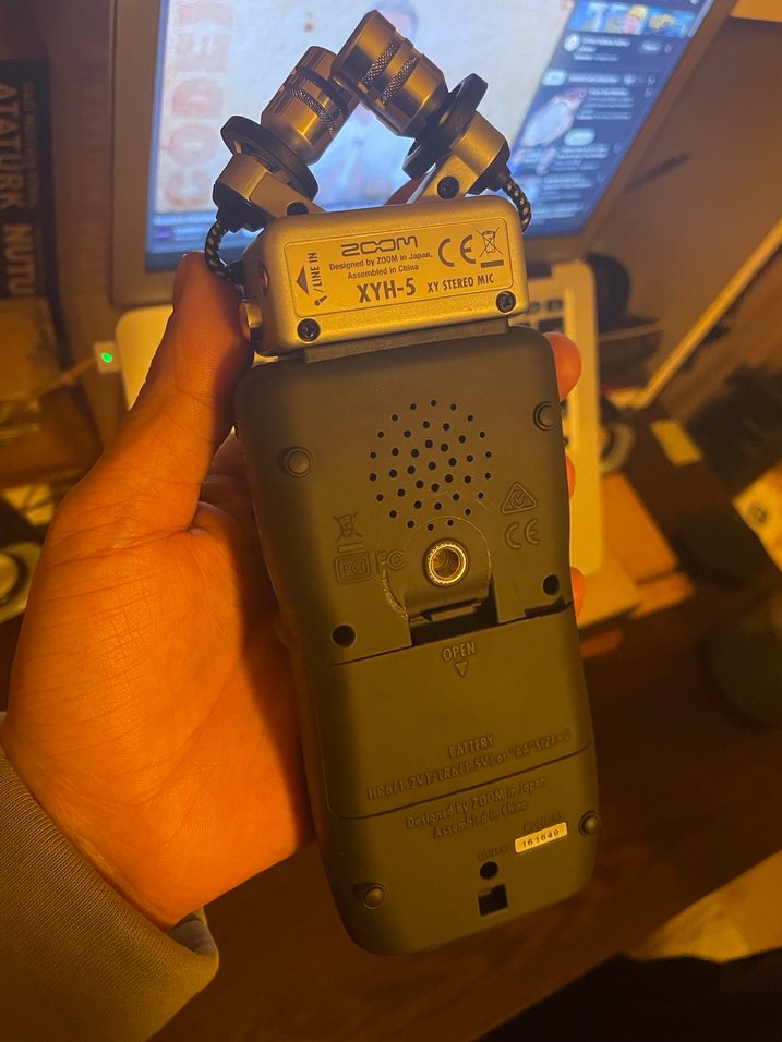 Zoom H5 Siyah Taşınabilir Mikrofon - Görsel 4