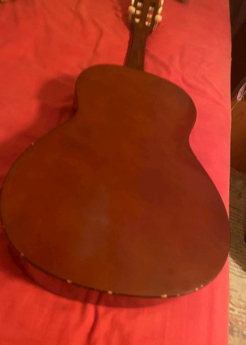 Valencia turuncu klasik gitar 3/4 - Görsel 3