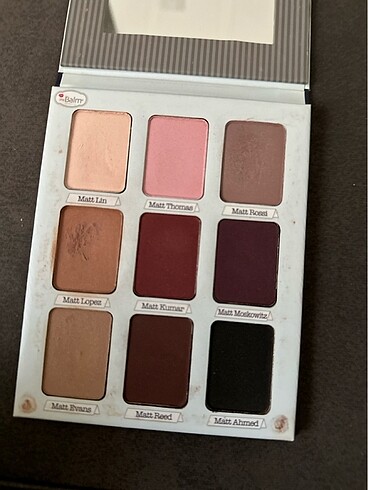 Beden Renk The Balm Mert Matte Trimony Far Paleti