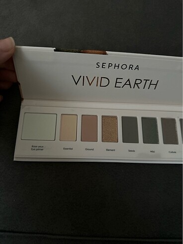 Beden Renk Sephora Vıvıd Earth Far Paleti