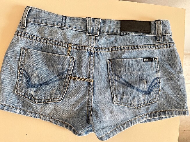 Only Vintage düşük bel şort