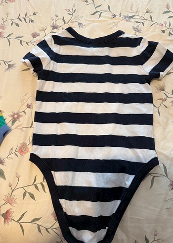 Gap Çizgili Bebek Erkek Body - Görsel 2