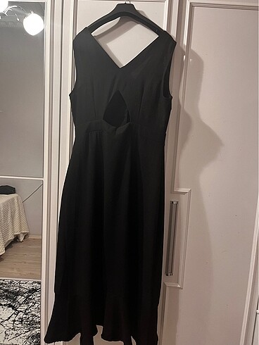 xl Beden siyah Renk Günlük şık elbise