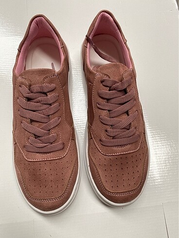 37 Beden Kadın Pembe Sneaker