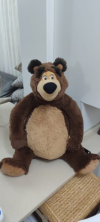 Orjinal peluş koca ayı oyuncak 50 cm boyunda
