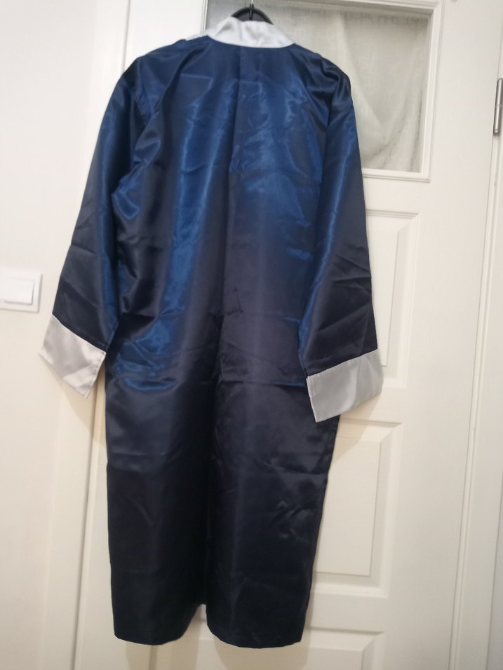 Diger Kadın Mavi Uzun Mezuniyet Elbisesi - Görsel 4