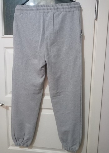 Gri Rahat Kesim unisex Eşofman Altı - Görsel 2