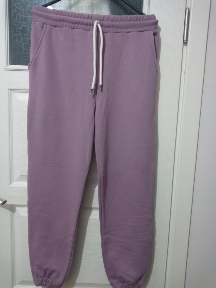 Mor Kadın Rahat Kesim Eşofman Altı - Görsel 2