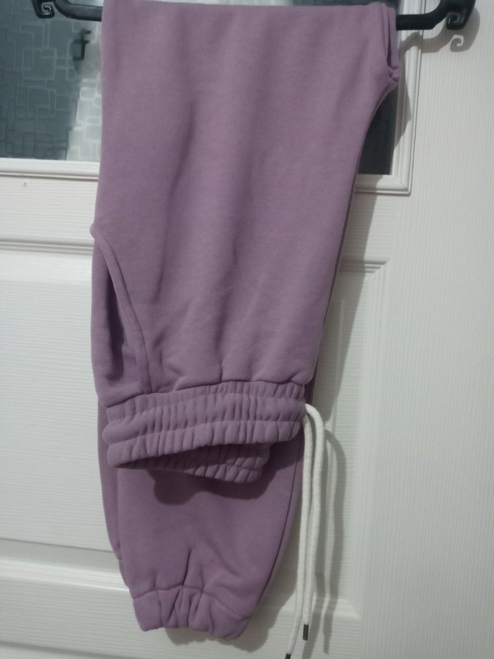 Mor Kadın Rahat Kesim Eşofman Altı - Görsel 3