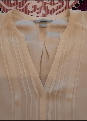 H&M beyaz elbise