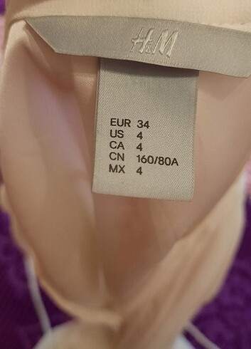 s Beden H&M beyaz elbise