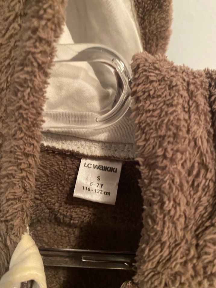 Kahverengi Bebek Erkek Tulum, Kürklü Detaylı - Görsel 3