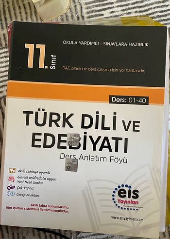 11. Sınıf Türk Dili ve Edebiyatı Ders Föyü