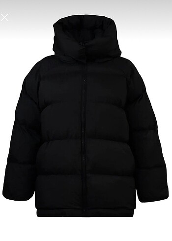 s Beden Oversize Şişme Mont