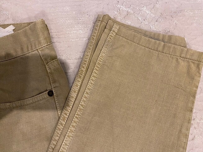 Vintage koton pantolon - Görsel 5