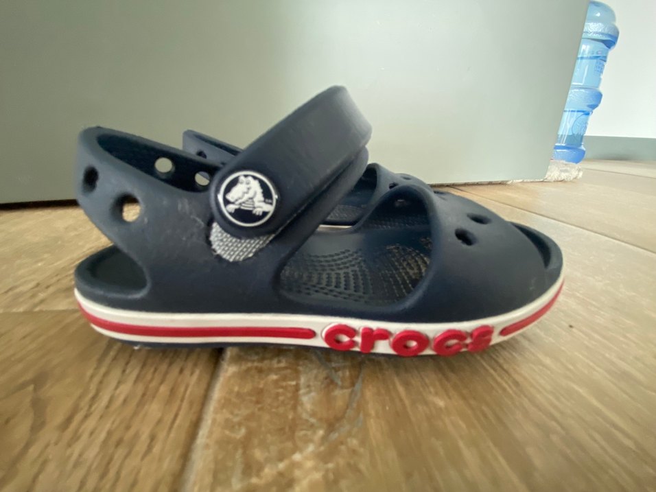 Erkek Çocuk Mavi Cırtlı Terlik - Görsel 4