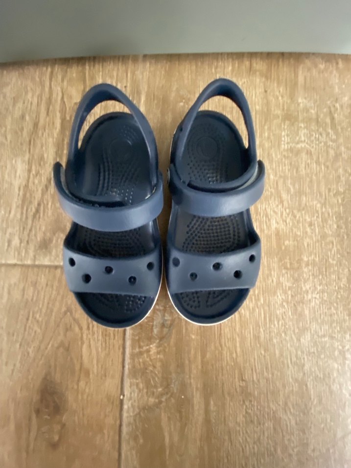 Erkek Çocuk Mavi Cırtlı Terlik - Görsel 2