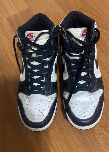 Nike Siyah Beyaz Deri Sneaker