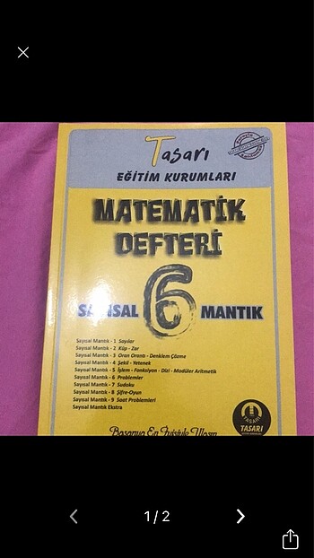 DGS TASARI YAYINLARI SAYISAL MANTIK KİTABI