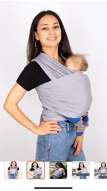 Diğer Eggbaby Esnek Sling Kanguru