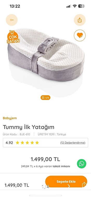 Babyjem Reflü Yatağı