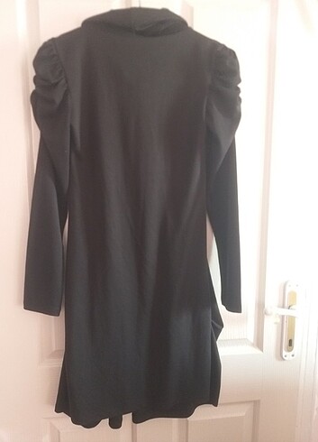 36 Beden siyah Renk Günlük elbise